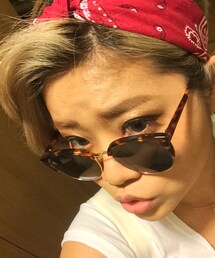 赤バンダナ(その他ヘアアクセサリー)