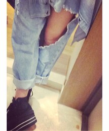 クラッシュデニム

D.I.Y.です(デニムパンツ)