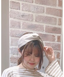 Samansa Mos2 | ヘアバンド