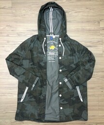 H&M | 迷彩風衣(トレンチコート)