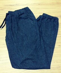 GU | 刷毛縮口褲(チノパンツ)