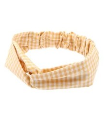 MIIA | ギンガムチェックヘアバンド(ヘアバンド)