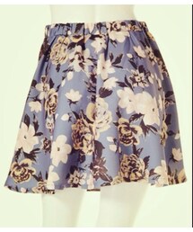 MIIA | 花柄プリントフレアスカート(スカート)