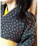 花柄×化繊の「水着/着物・浴衣(着物)」