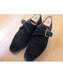 LUCIUS | スウェードシングルモンク(ドレスシューズ)