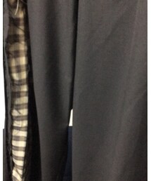 Re:make | 確かセンスオブプレイスのスラックスに古着のチェックスラックス雑に切って縫った雑リメイクです(スラックス)