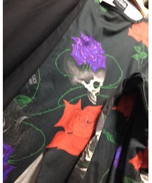 BLACK Scandal Yohji Yamamoto | シーズン忘れたけど、スカルローズのろんてぃーバチイケ(Tシャツ/カットソー)