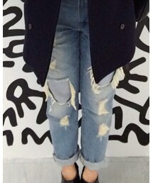 LOWRYS FARM | デニムパンツ