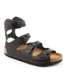BIRKENSTOCK | 勃肯BIRKENSTOCK。ATHENL雅典娜 繞踝羅馬涼鞋(黑)(サンダル)