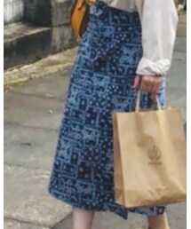 no brand | デニムスカート