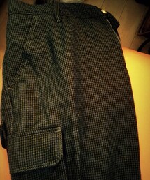 JACOB COHEN | グレーチェック(カーゴパンツ)