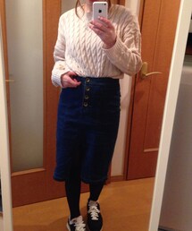 ニット→ダズリン
スカート→ダズリン
スニーカー→ナイキ

スニーカーにはまり中❤︎(ニット/セーター)