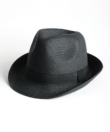 ストロー中折れリボンハット(ハット)