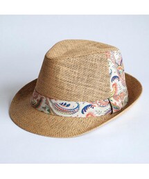 ペーズリー×ペーパー中折れハット(ハット)