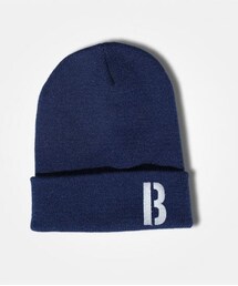 BACK WARD | ステンシルニットキャップ(ニットキャップ/ビーニー)