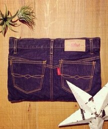 Ungrid | ワンウォッシュデニムクラッチ(クラッチバッグ)