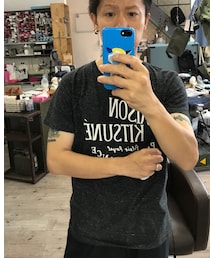 Maison Kitsune | Tシャツ類は小学生の娘と兼用でつかってます( ＾∀＾)(Tシャツ/カットソー)