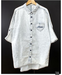 jouetie | ケミカルウォッシュデニムTシャツ(シャツ/ブラウス)