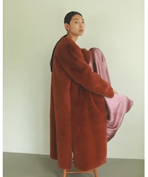think fur | ノーカラーコート