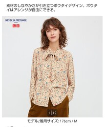 UNIQLO | レーヨンボウタイブラウス/women's(シャツ/ブラウス)