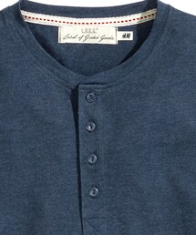 H&M | H&M 3/4 sleeve (Navy)(Tシャツ/カットソー)
