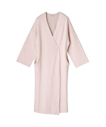 Miske（ミシュケ）カシミア100% CASHMERE BLUSHED LONG-GOWN / BABY PINK(カーディガン/ボレロ)