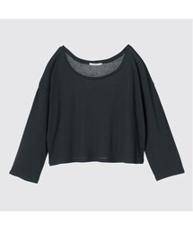 Miske（ミシュケ）SPIMA COTTON L/S TEE / BLACK(Tシャツ/カットソー)