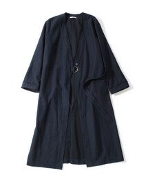 LINEN CUPRA LONG COAT(その他アウター)