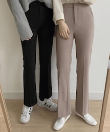 GOGOSING | ハンハイモチモチスラックス セミブーツカットxs(スラックス)