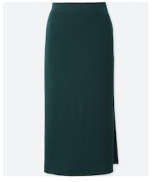 UNIQLO | WOMEN メリノブレンドリブスカート(スカート)