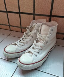 CONVERSE | CONVERSE 白色長筒帆布鞋(その他シューズ)