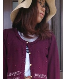 axes femme | カーディガン/ボレロ