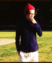 UNIQLO | ネイビーシャツ(シャツ/ブラウス)