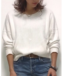 MOUSSY | チュールニット(ニット/セーター)