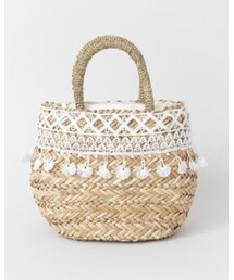 RODE SKO | ロデスコ／AMADA プチレースかごバッグ(かごバッグ)