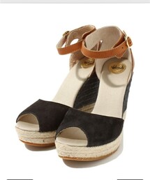 VIA BUS STOP | ウェッジソールサンダル(サンダル)