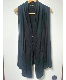 COMME CA MEN | ストール付のジレ(死語)(ベスト)