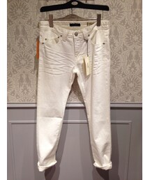 UNITED ARROWS | UNITED ARROWS x YANUK白色牛仔褲(デニムパンツ)