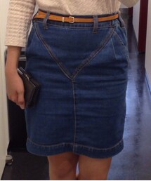 flower | デニムＳＫ
(デニムスカート)