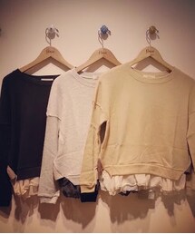 flower | kicky hem top(Tシャツ/カットソー)