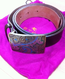 ETRO | ETRO ペイズリーバックルベルト(ベルト)