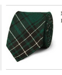 mp | MP DI MASSIMO PIOMBO PLAID WOOL TIE(ネクタイ)