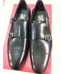 FERRAGAMO | ダブルモンクストラップ(ドレスシューズ)