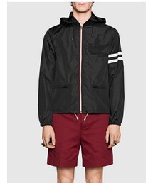 GUCCI | ハミングバード付き ナイロン ウィンドブレーカー(ナイロンジャケット)