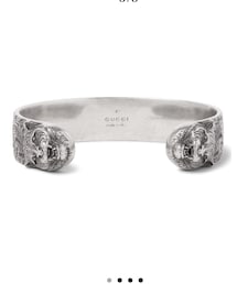 GUCCI | タイガーヘッドシルバーブレスレット(バングル/リストバンド)