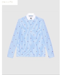 GUCCI | ビー（ハチ） フィルクーペ ケンブリッジシャツ(シャツ/ブラウス)