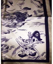 GUCCI | ドナルドダックポケチ(ハンカチ/ハンドタオル)