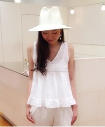 rich- | コットンエンブロイダリーブラウス(シャツ/ブラウス)