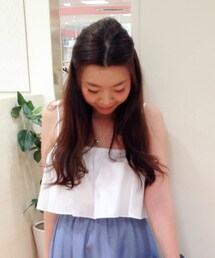 rich- | デザインブロードキャミtops
(キャミソール)