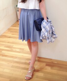rich- | シャンブレーsk(スカート)